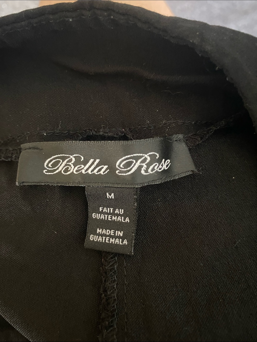 Bella Rose Closet Black Skinny Pants